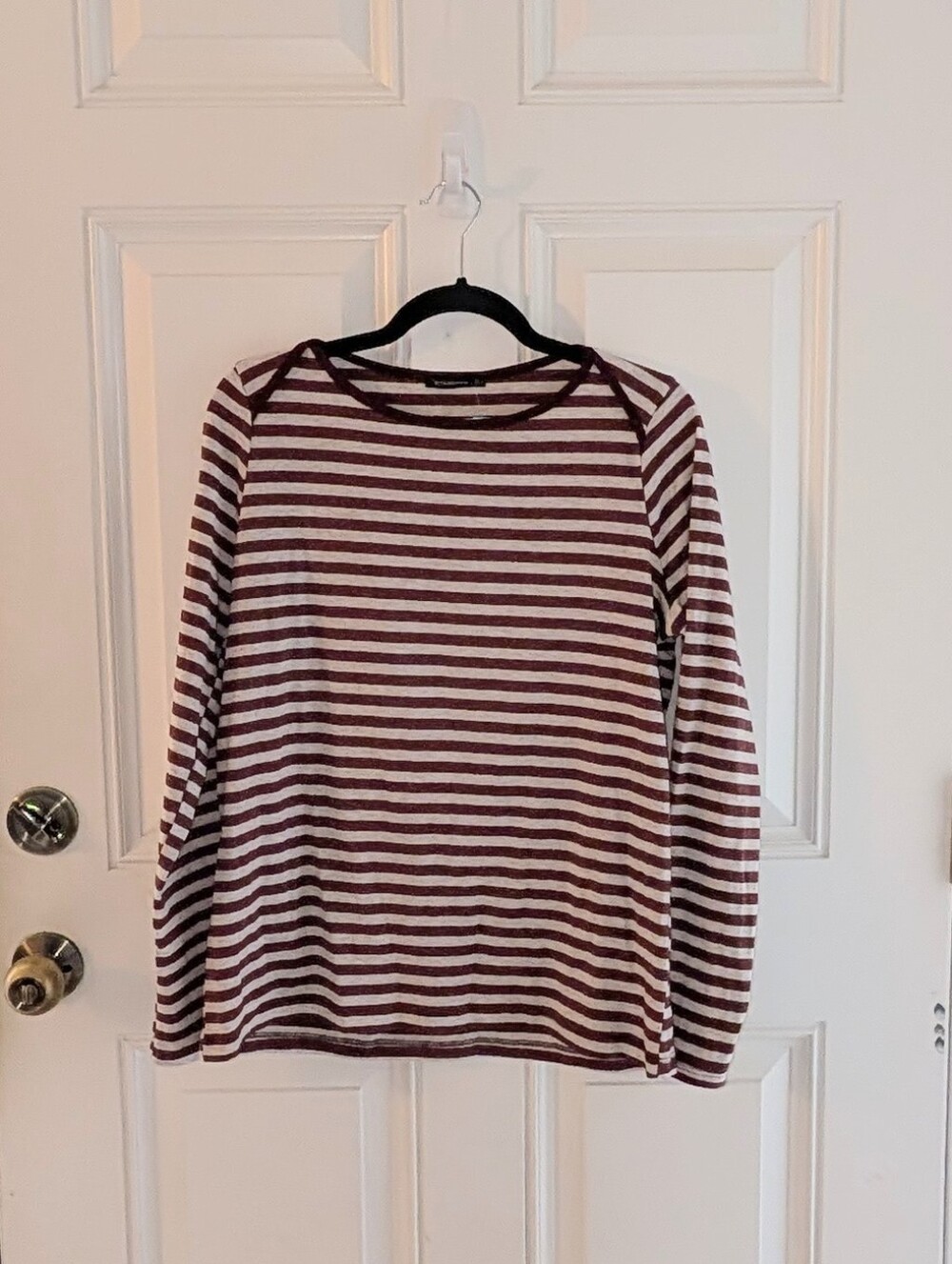 Staccato Mindie Boatneck Knit Top - L